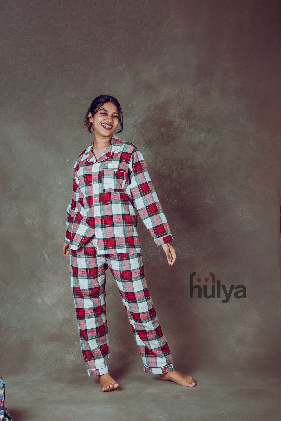 XMAS CHECKERED PYJAMAS