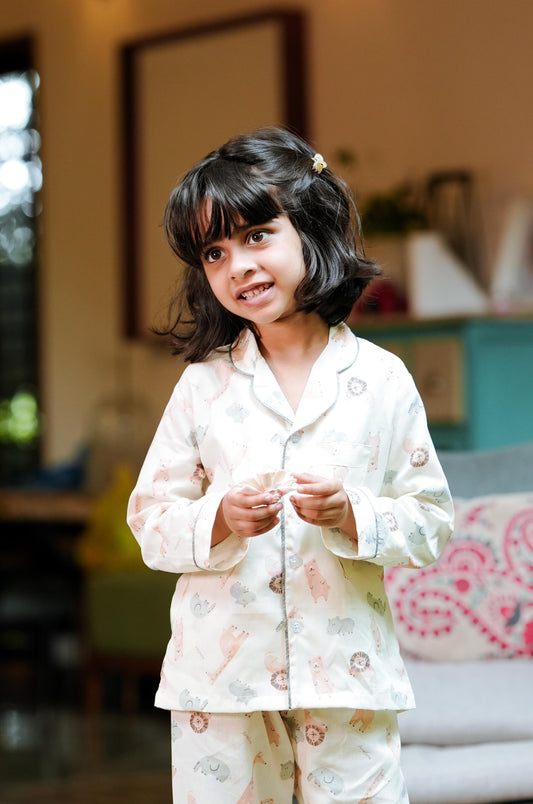 Safari Buddies Kids PJ Set