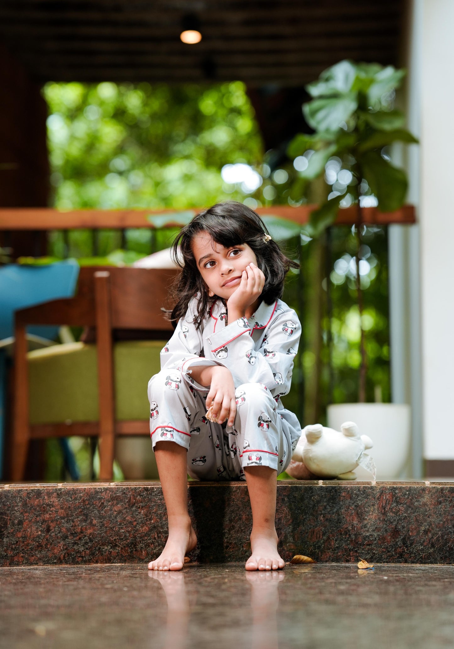 Classic Panda Party Kids PJ Set