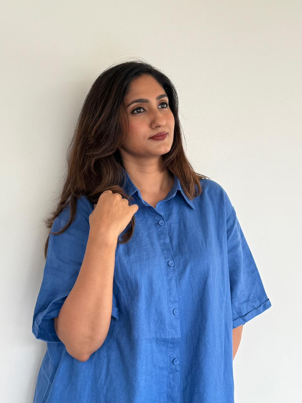 Blue Horizon Linen Shirt