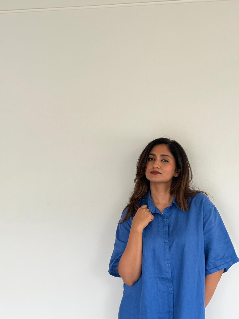 Blue Horizon Linen Shirt
