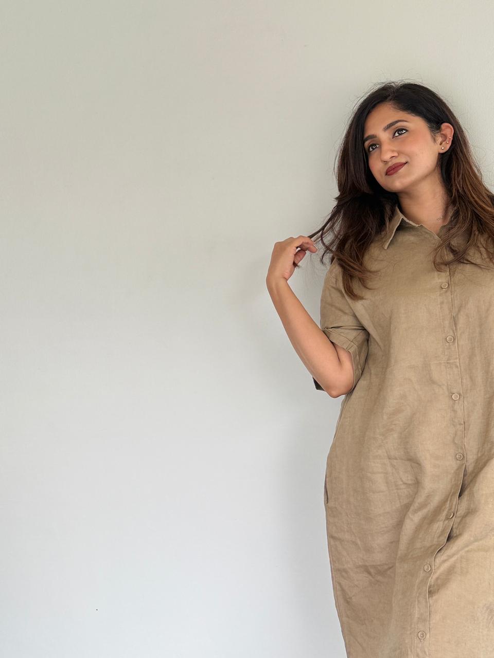Sand Dune Linen Shirt
