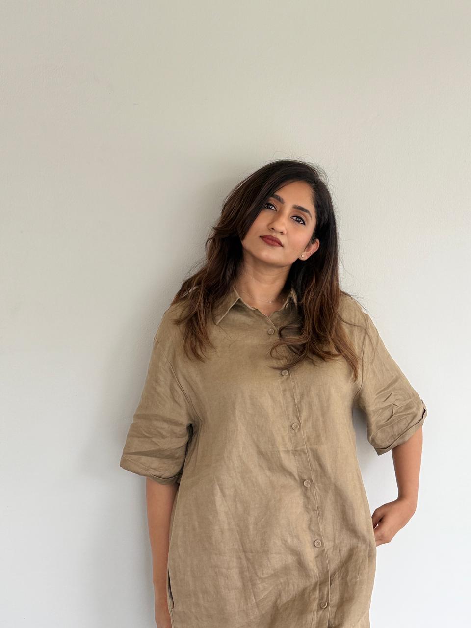 Sand Dune Linen Shirt