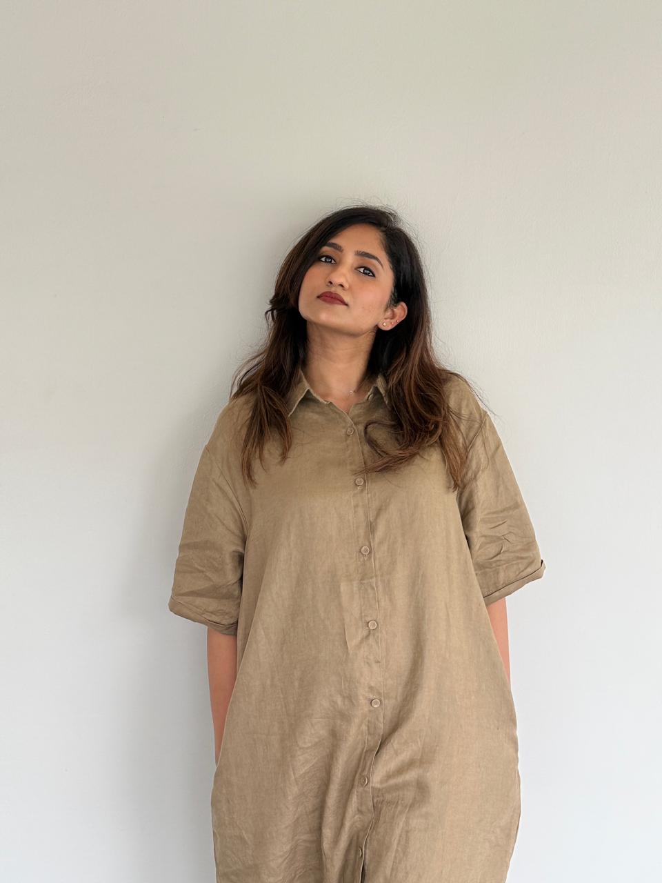 Sand Dune Linen Shirt