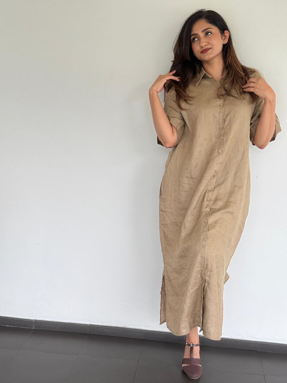 Sand Dune Linen Shirt