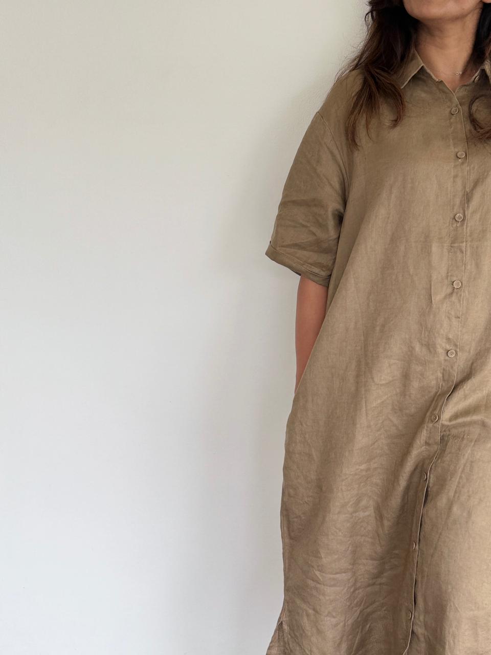 Sand Dune Linen Shirt