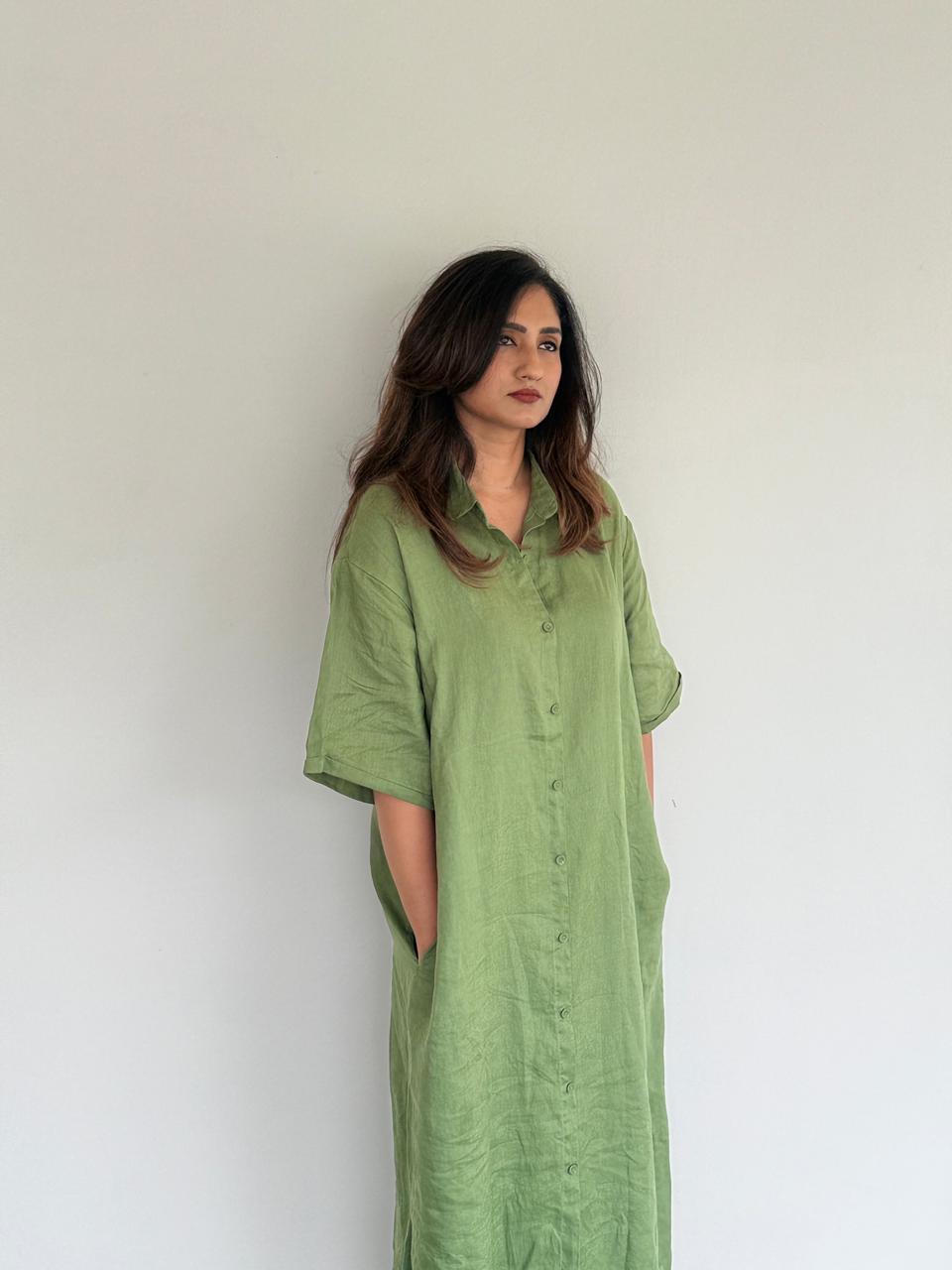 Mint Muse Oversized Linen