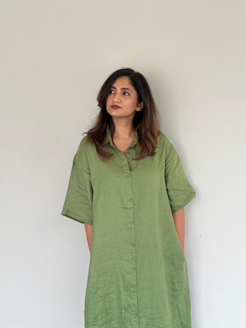 Mint Muse Oversized Linen