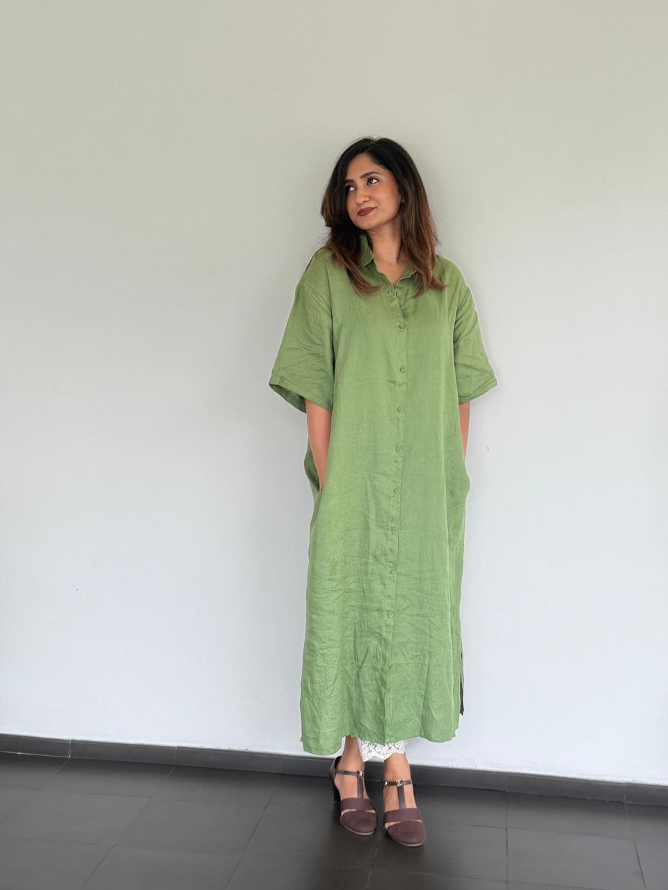Mint Muse Oversized Linen
