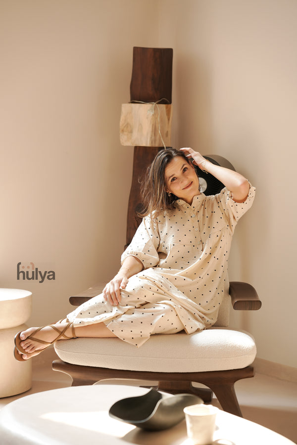 Polka Biege Bloom Coords