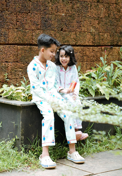 Chirpy Morning Pajama Set – Kids