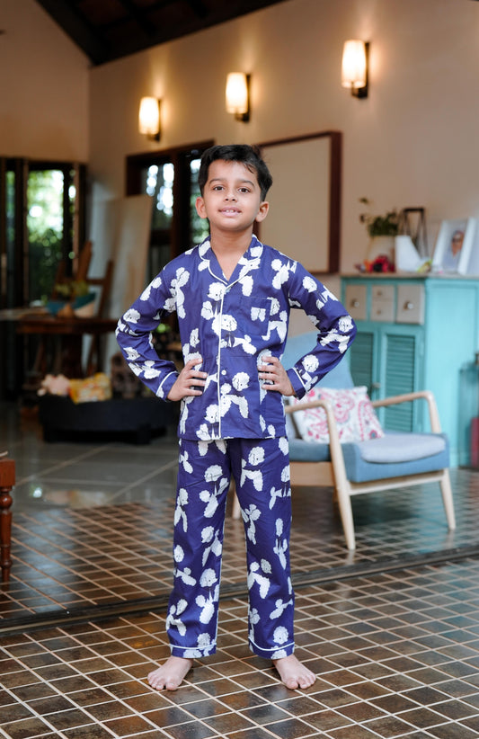 Midnight Poodle Pyjama Set – Kids
