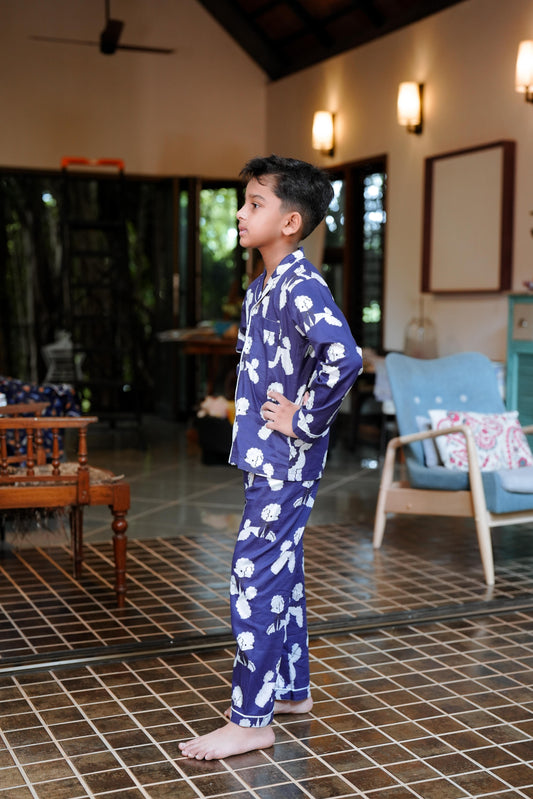 Midnight Poodle Pyjama Set – Kids