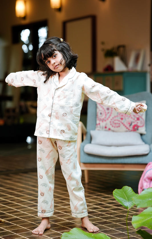 Safari Buddies Kids PJ Set