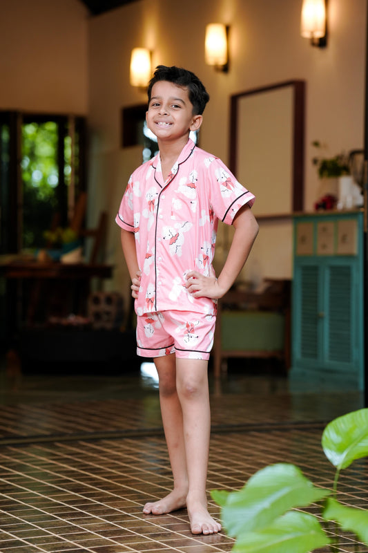 Pink Poodle Parade Kids PJ Set