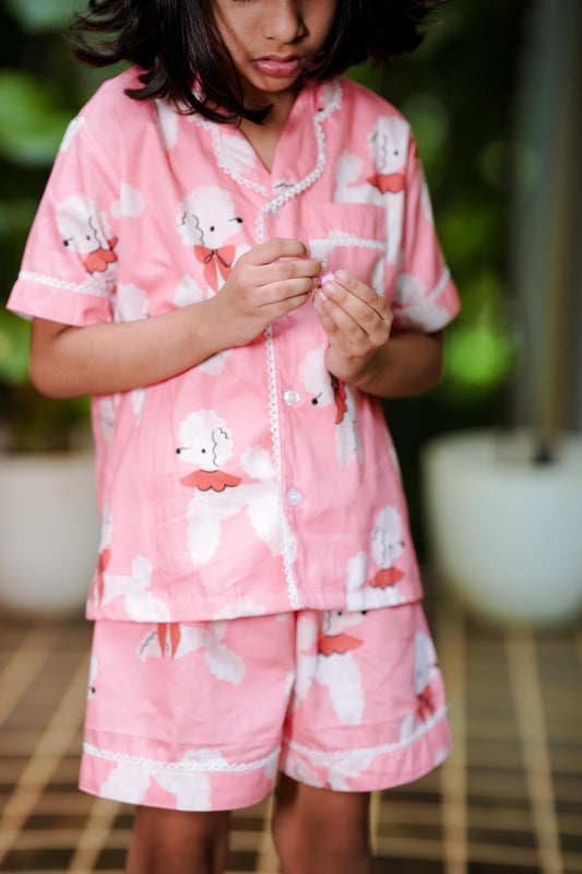 Pink Poodle Dreams Short Set 🐩💖