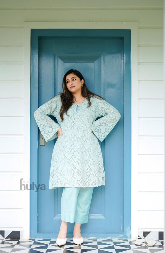 Mint Breeze Linen Co-ord Set