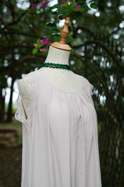 Luxe Blossom Sleeveless Night Dress