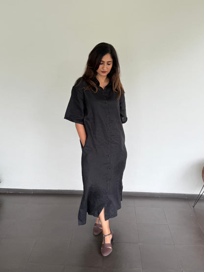 Midnight Muse Linen Shirt