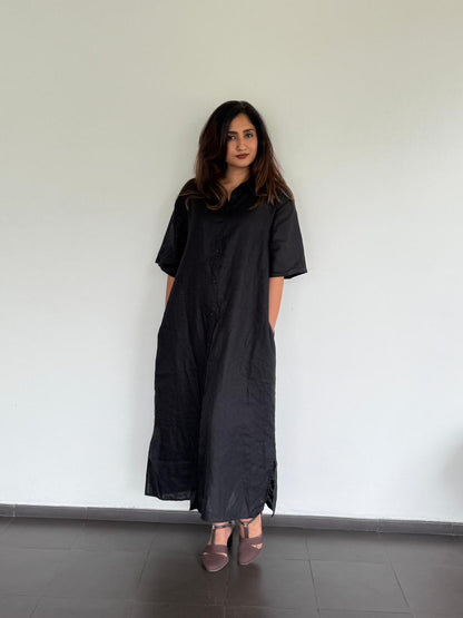 Midnight Muse Linen Shirt