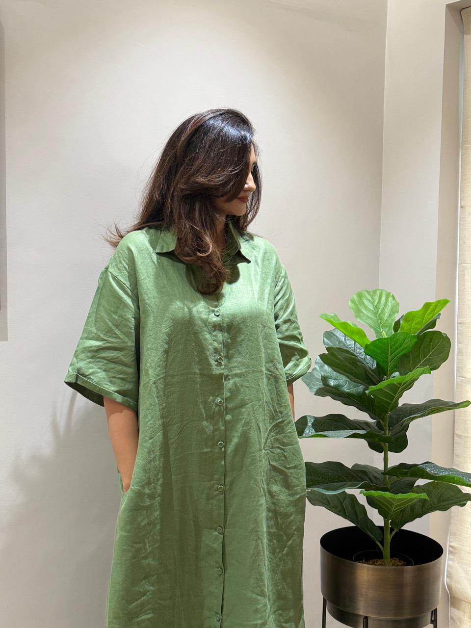 Mint Muse Oversized Linen